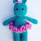 Crocheted Cuddle Me Hippo