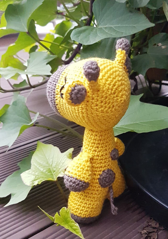 Gordon the Crocheted Giraffe