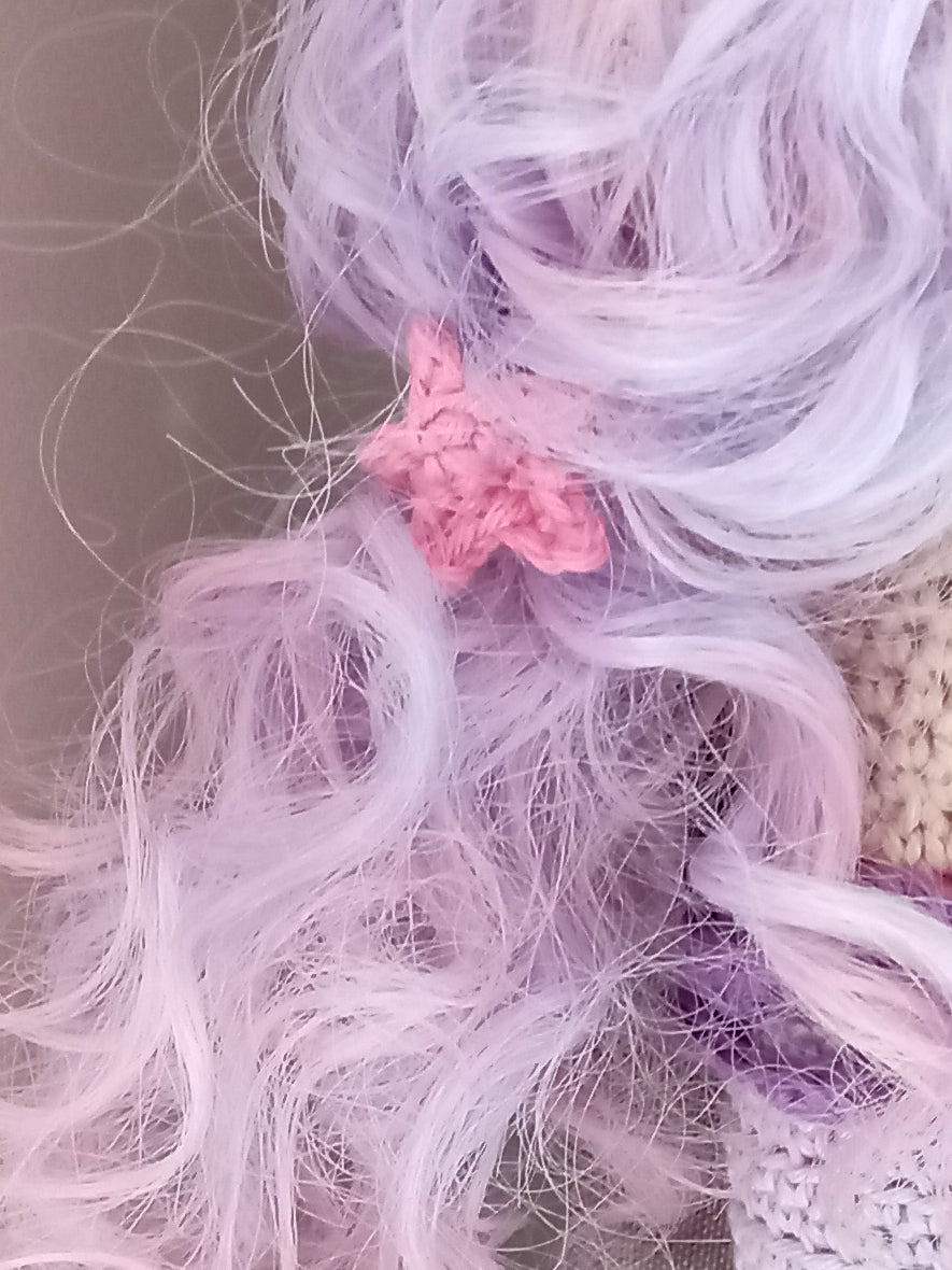 Crocheted Mermaid Tie Back