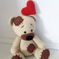 Crocheted Valentines Bear