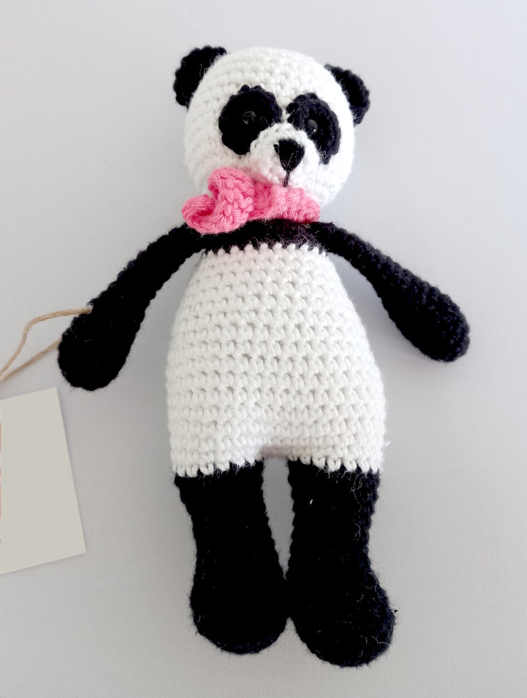 Crocheted Cuddle Me Panda