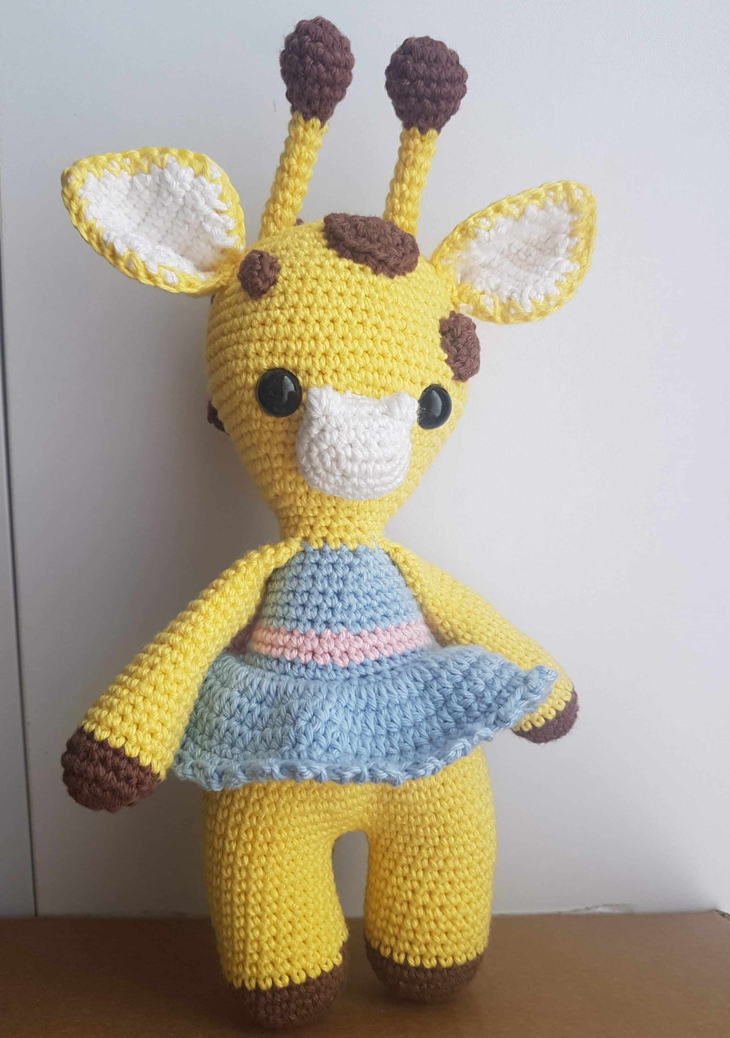 Gloria the Crocheted Giraffe