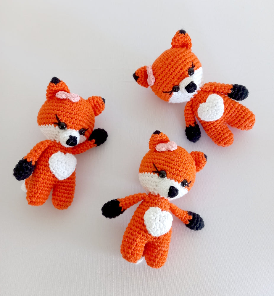 Crocheted Mini Fox