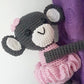 Crocheted Monkey Tie Back